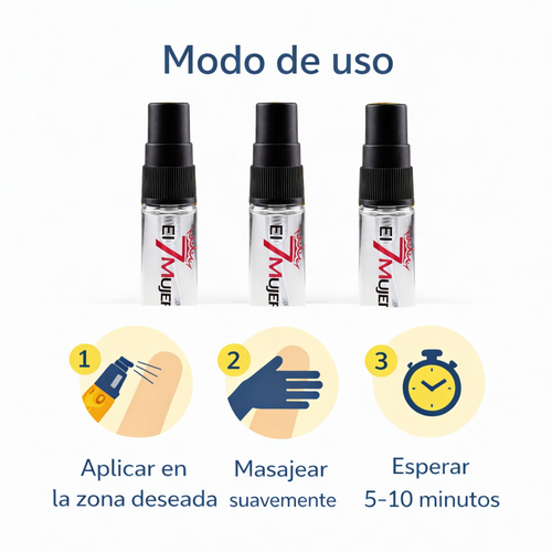 7 MUJERES SPRAY X3