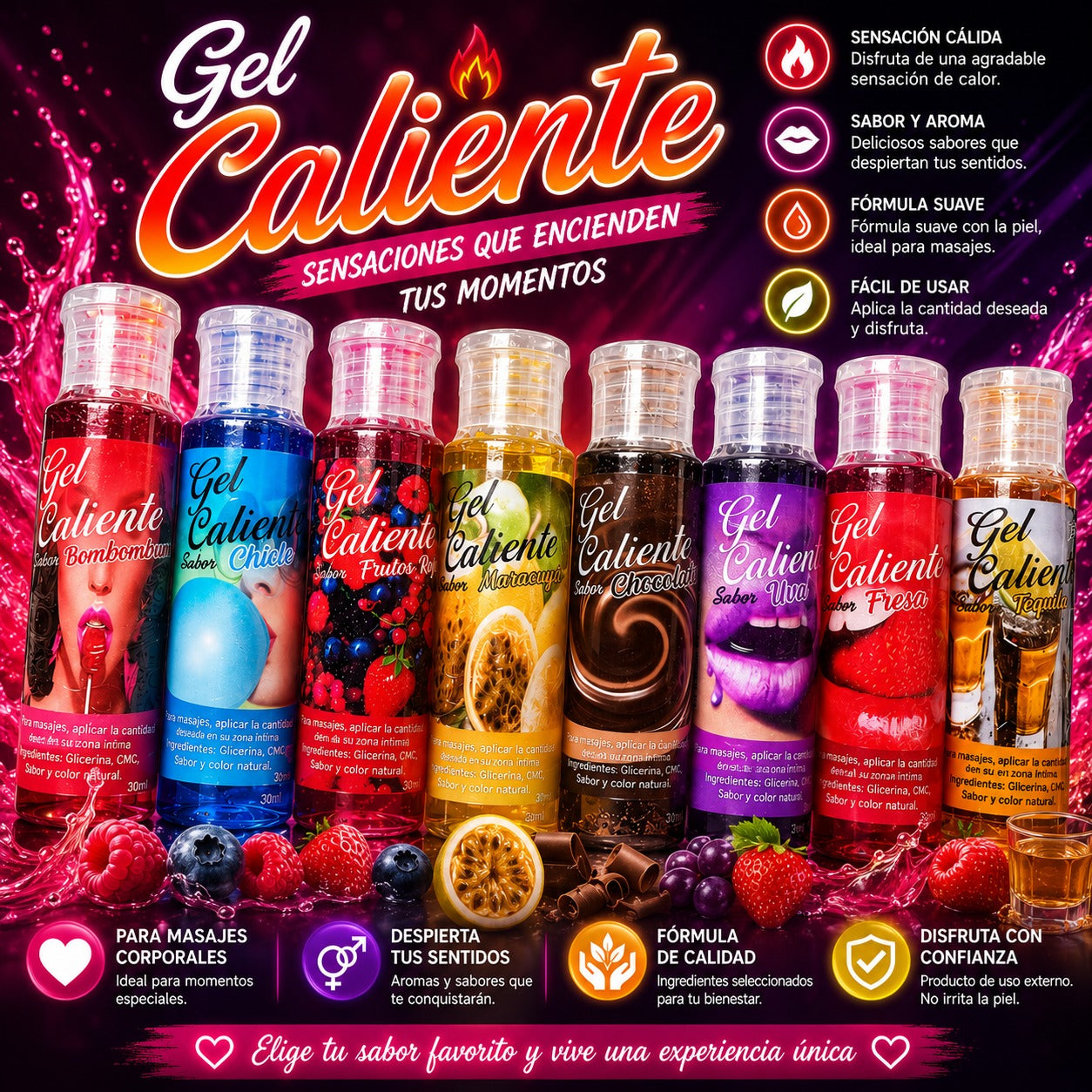 LUBRICANTES DE SABORES