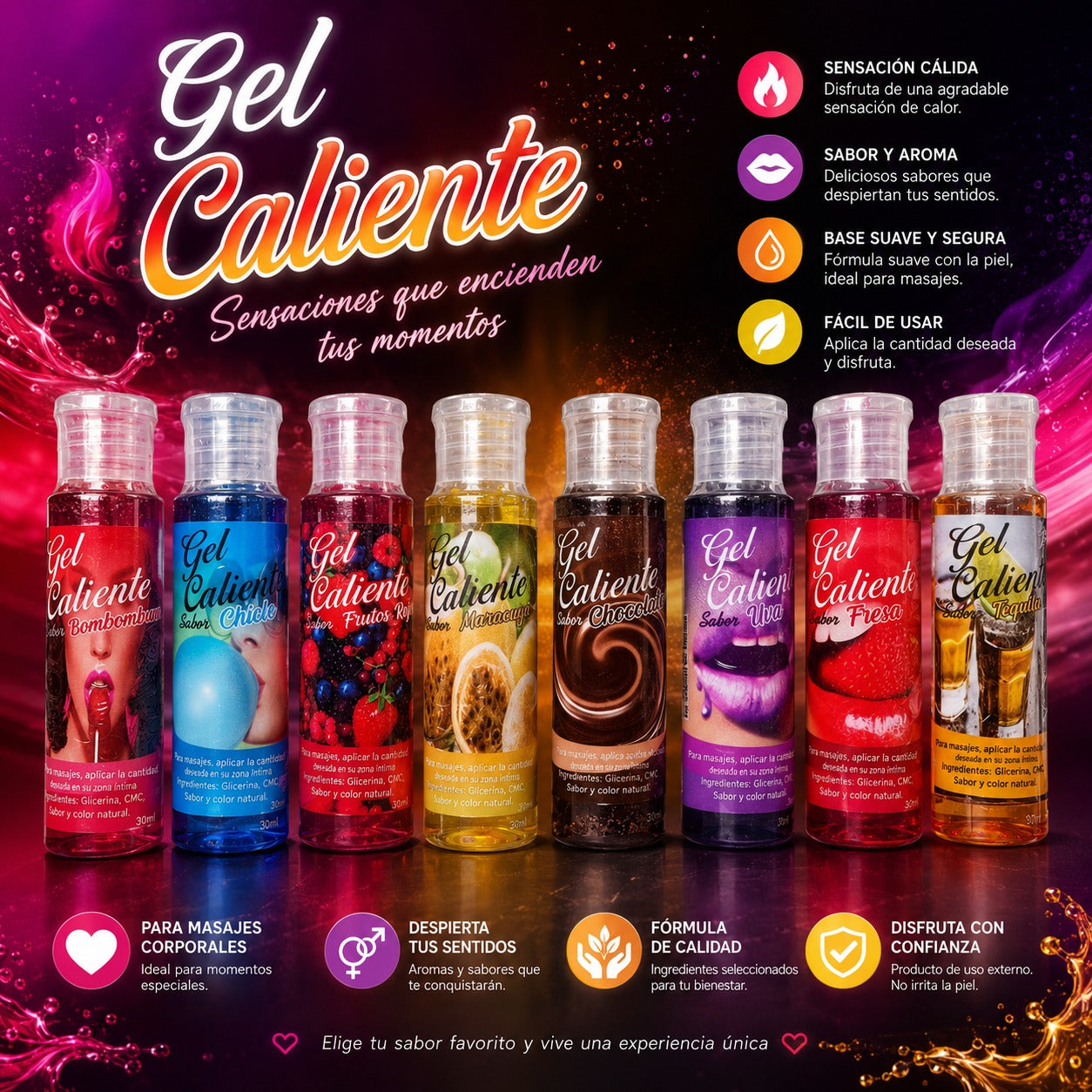 LUBRICANTES DE SABORES